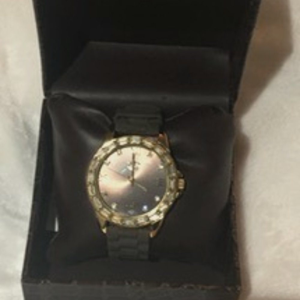 Vintage Crystal Accented Watch